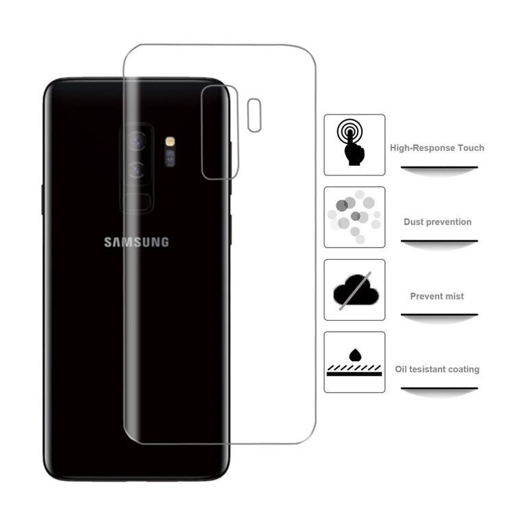 Ultra-thin PET Back Screen Protector Film for Galaxy S9+(Transparent)