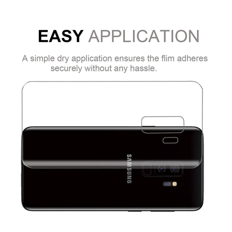 50 PCS Ultra-thin PET Back Screen Protector Film for Galaxy S9+(Transparent)