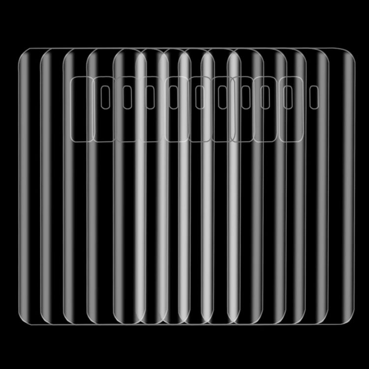 50 PCS Ultra-thin PET Back Screen Protector Film for Galaxy S9+(Transparent)