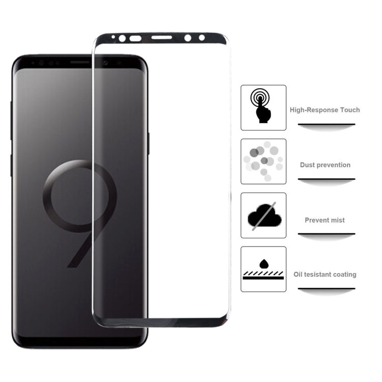 Ultra-thin HD PET Screen Protector Film for Galaxy S9+(Silver)