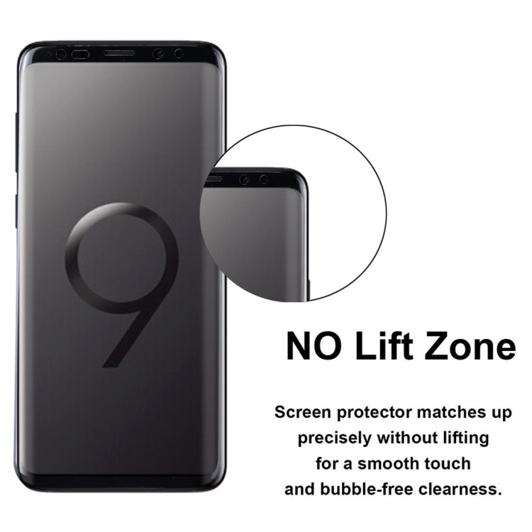 Ultra-thin HD PET Screen Protector Film for Galaxy S9(Black)