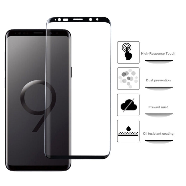 Ultra-thin HD PET Screen Protector Film for Galaxy S9(Black)