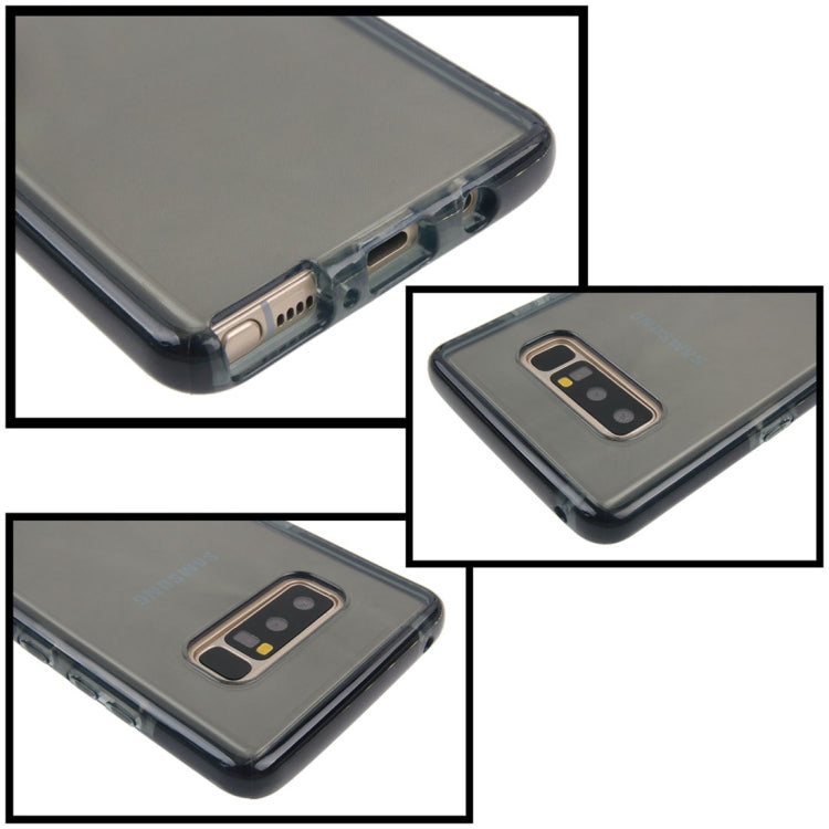 For Galaxy Note 8 Dropproof Transparent TPU Protective Back Cover Case