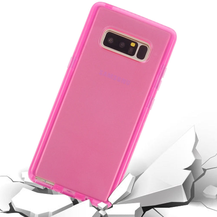 For Galaxy Note 8 Dropproof Transparent TPU Protective Back Cover Case