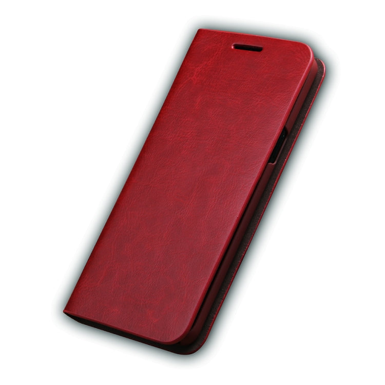 MUSUBO S3 Crazy Horse Texture Horizontal Flip PU Leather Case for Galaxy S9, with Card Slots & Wallet