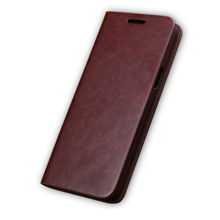 MUSUBO S3 Crazy Horse Texture Horizontal Flip PU Leather Case for Galaxy S9+, with Card Slots & Wallet