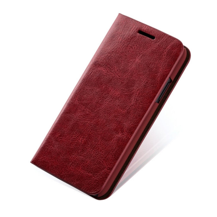 MUSUBO S3 Crazy Horse Texture Horizontal Flip PU Leather Case for Galaxy S10, with Card Slots & Wallet