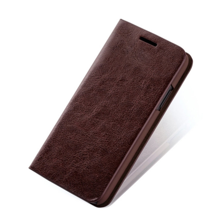 MUSUBO S3 Crazy Horse Texture Horizontal Flip PU Leather Case for Galaxy S10e, with Card Slots & Wallet