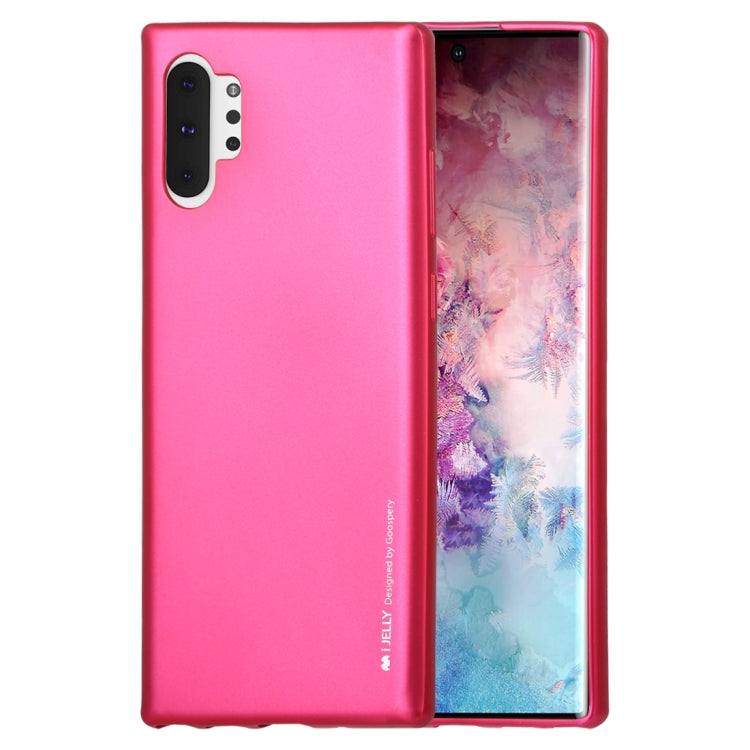 GOOSPERY i-JELLY TPU Shockproof and Scratch Case for Galaxy Note 10+