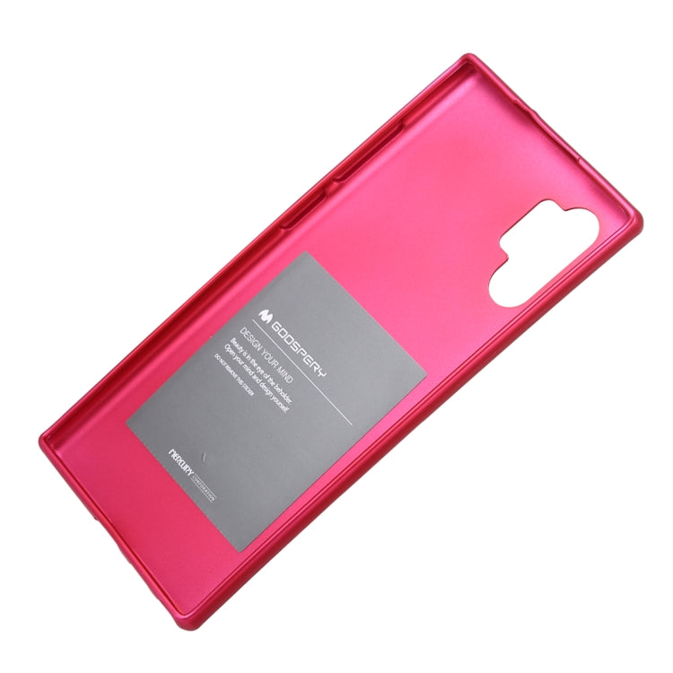 GOOSPERY i-JELLY TPU Shockproof and Scratch Case for Galaxy Note 10+