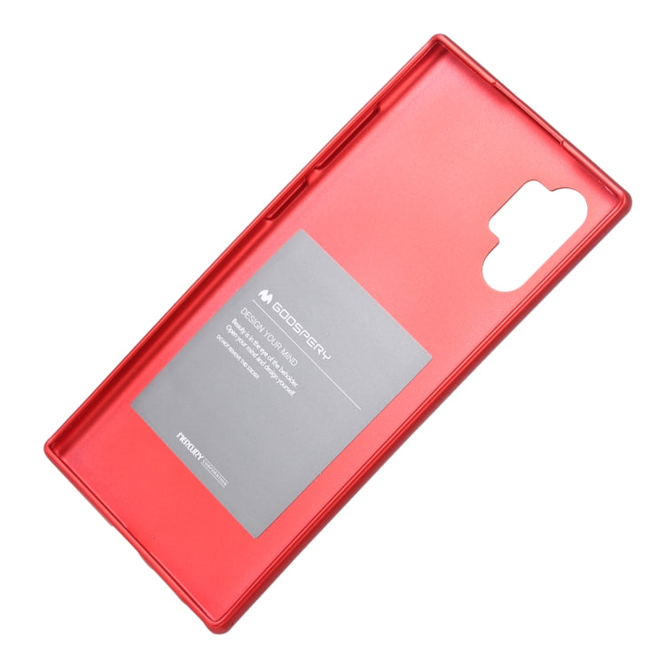 GOOSPERY i-JELLY TPU Shockproof and Scratch Case for Galaxy Note 10+