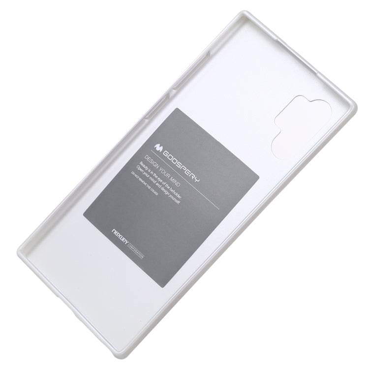 GOOSPERY i-JELLY TPU Shockproof and Scratch Case for Galaxy Note 10+