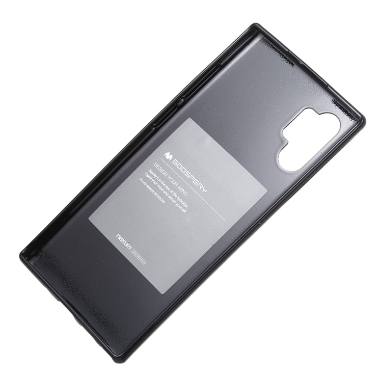 GOOSPERY JELLY TPU Shockproof and Scratch Case for Galaxy Note 10+