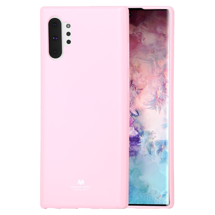 GOOSPERY JELLY TPU Shockproof and Scratch Case for Galaxy Note 10+
