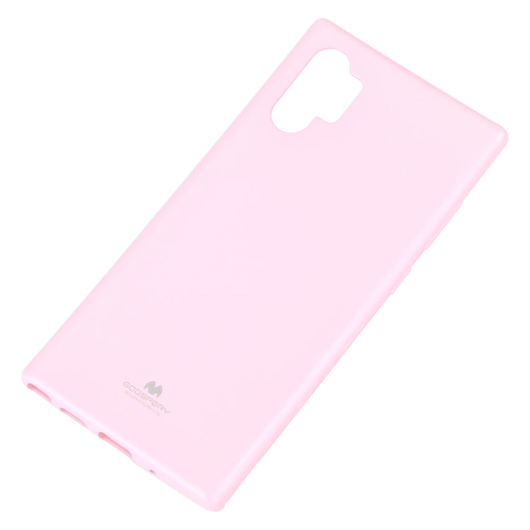 GOOSPERY JELLY TPU Shockproof and Scratch Case for Galaxy Note 10+