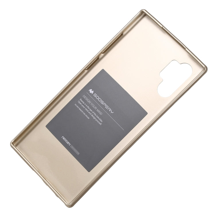 GOOSPERY JELLY TPU Shockproof and Scratch Case for Galaxy Note 10+
