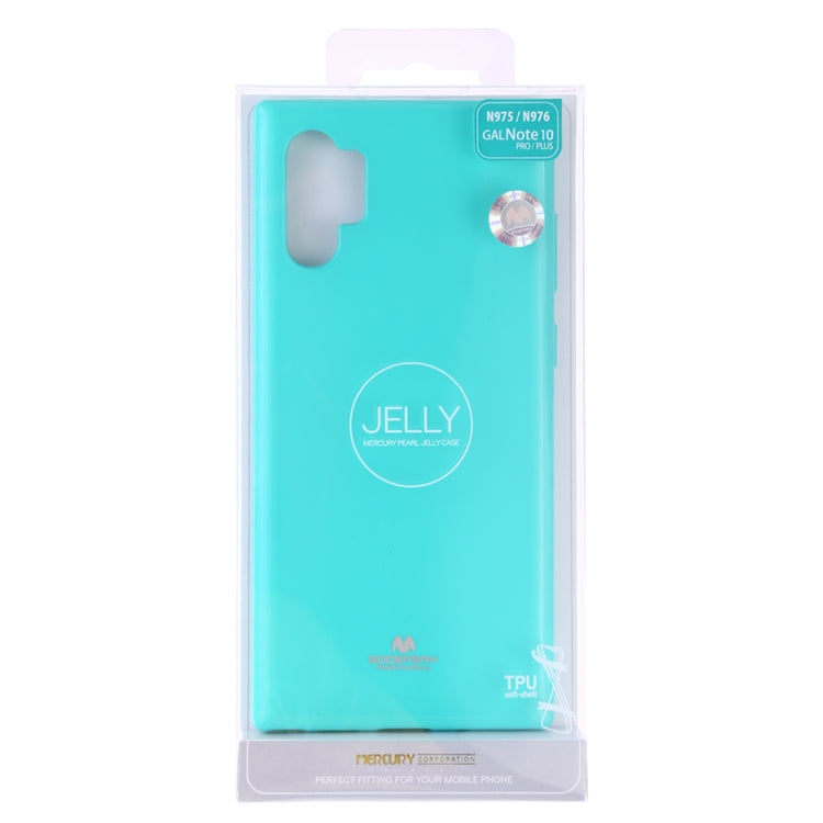 GOOSPERY JELLY TPU Shockproof and Scratch Case for Galaxy Note 10+