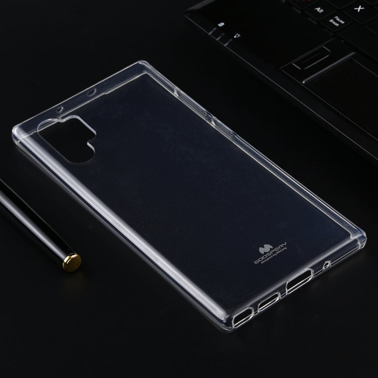 GOOSPERY JELLY TPU Shockproof and Scratch Case for Galaxy Note 10+