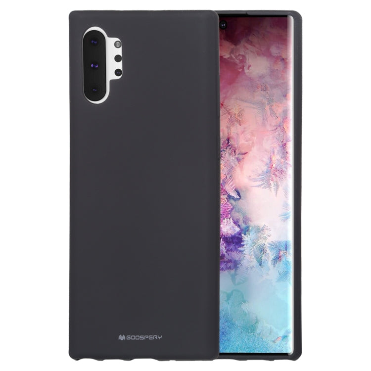 GOOSPERY SF JELLY TPU Shockproof and Scratch Case for Galaxy Note 10+