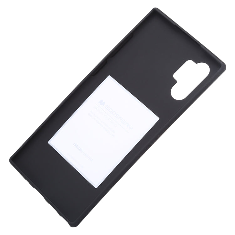 GOOSPERY SF JELLY TPU Shockproof and Scratch Case for Galaxy Note 10+