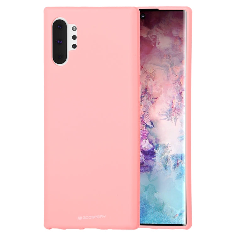 GOOSPERY SF JELLY TPU Shockproof and Scratch Case for Galaxy Note 10+