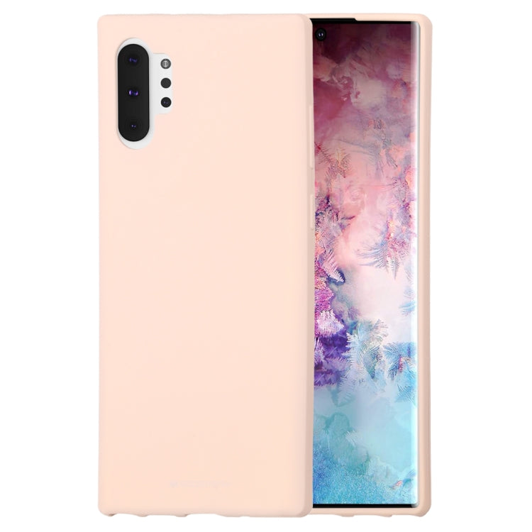GOOSPERY SF JELLY TPU Shockproof and Scratch Case for Galaxy Note 10+