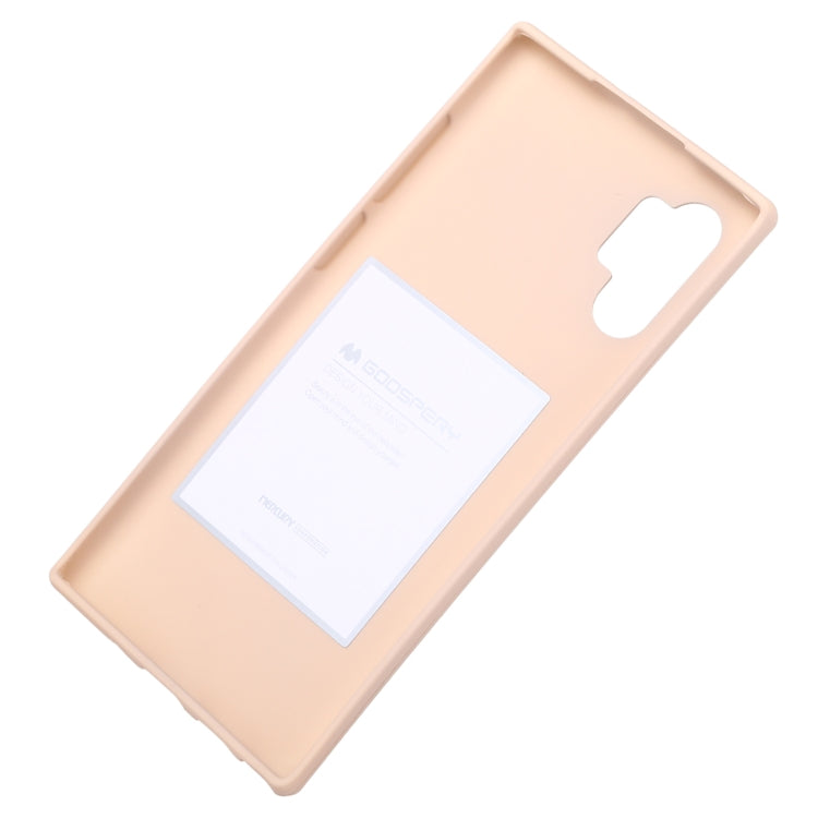 GOOSPERY SF JELLY TPU Shockproof and Scratch Case for Galaxy Note 10+