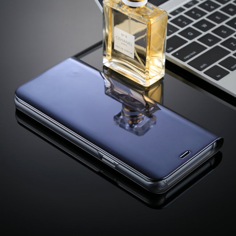 For Galaxy S9 PU Electroplating Mirror Horizontal Flip Leather Case with Holder
