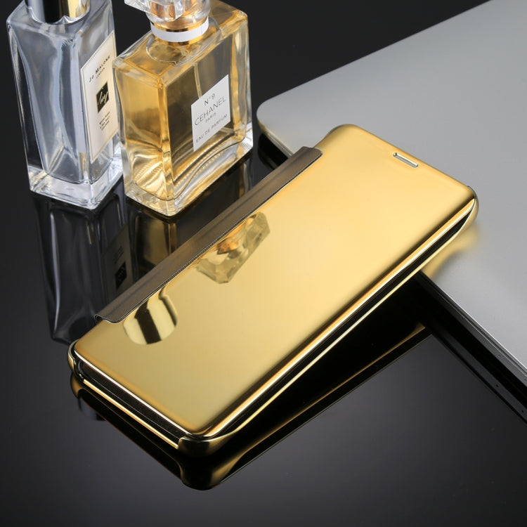For Galaxy S9 Electroplating Mirror Horizontal Flip Leather Case