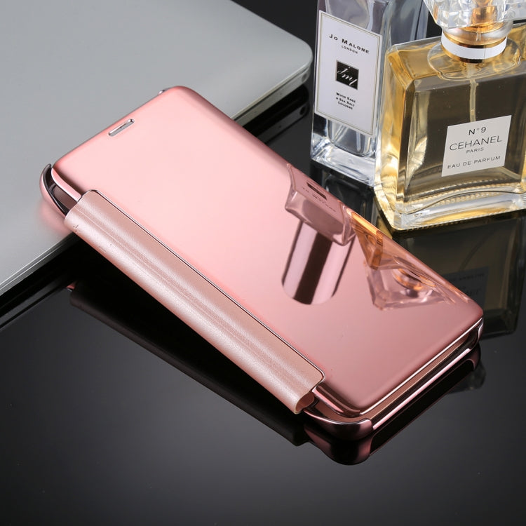 For Galaxy S9 Electroplating Mirror Horizontal Flip Leather Case