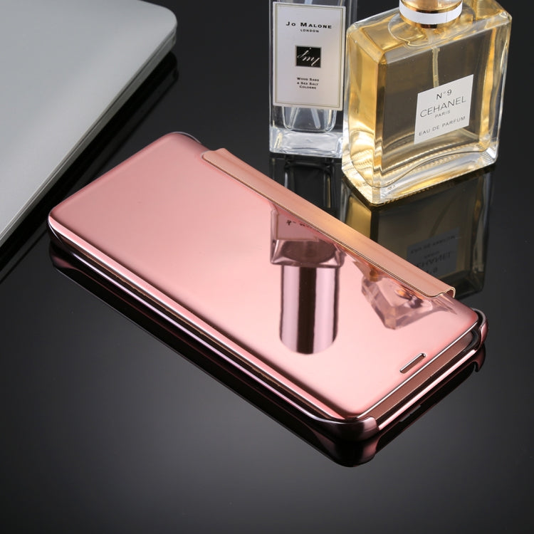For Galaxy S9 Electroplating Mirror Horizontal Flip Leather Case