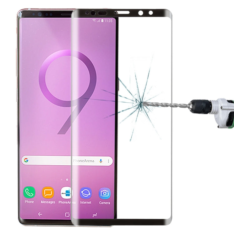 0.26mm 9H Surface Hardness 3D Curved Edge Full Screen Tempered Glass Film for Galaxy Note 9