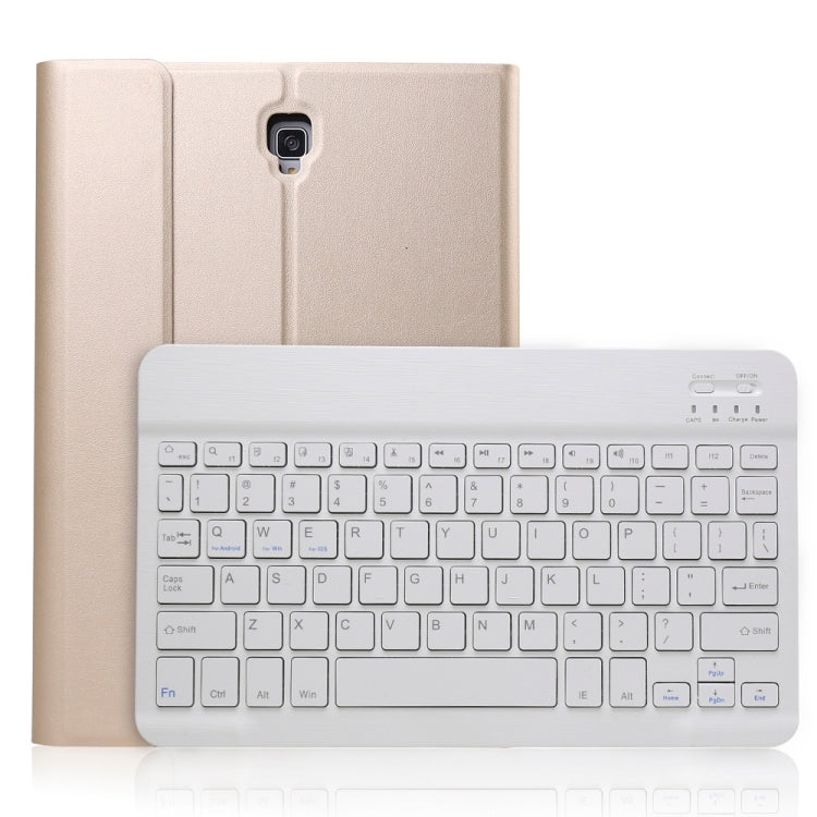 A830 Ultra-thin Detachable Bluetooth Keyboard Leather Tablet Case for Galaxy Tab S4 10.5 T830 / T835, with Holder