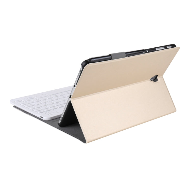 A830 Ultra-thin Detachable Bluetooth Keyboard Leather Tablet Case for Galaxy Tab S4 10.5 T830 / T835, with Holder