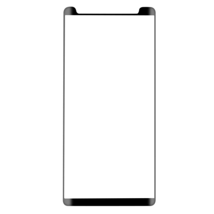 Full Glue 3D Curved Silk-screen Non-full Screen Tempered Glass Screen Protector with Fully Adhesive For Galaxy Note 8(Black)