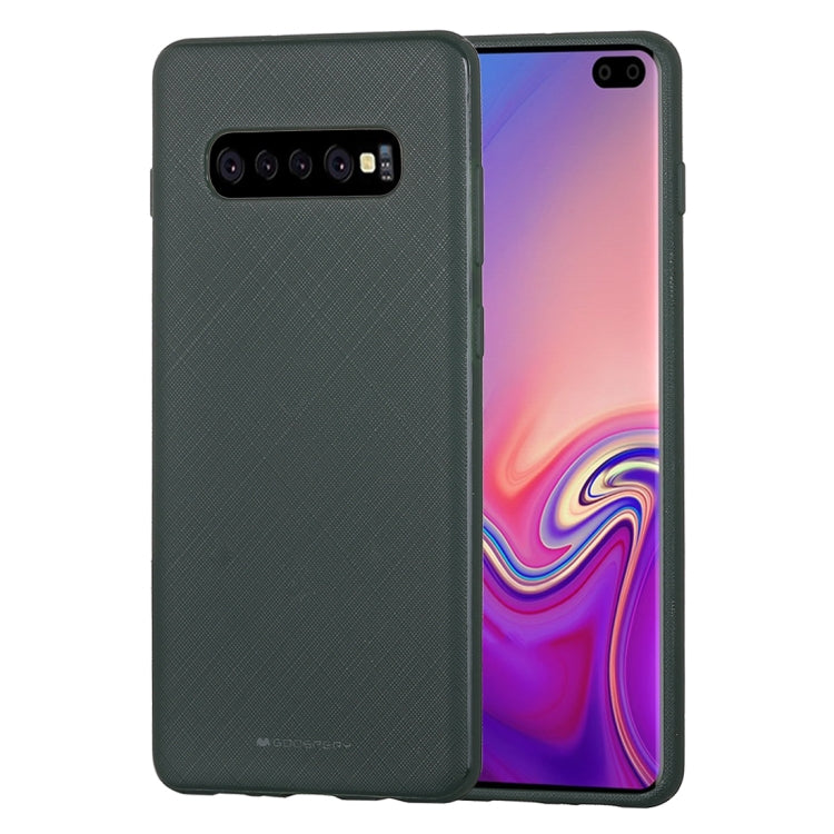 GOOSPERY STYLE LUX Series Shockproof Soft TPU Case for Galaxy S10+