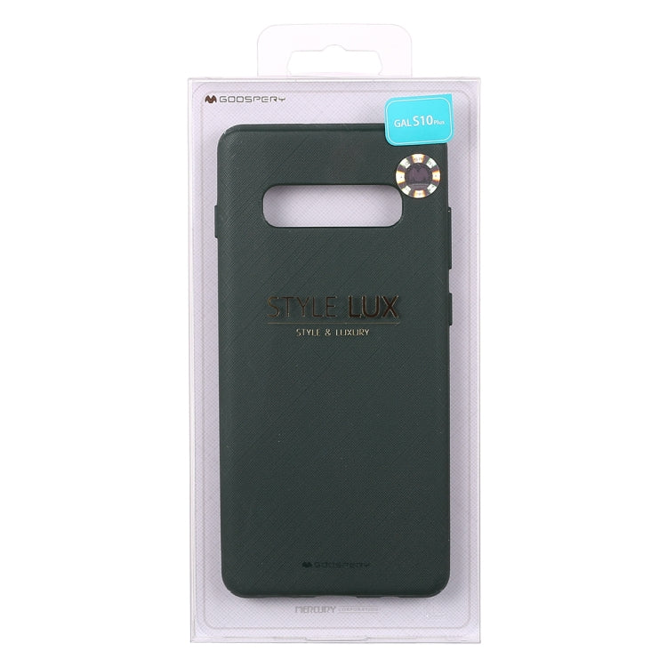 GOOSPERY STYLE LUX Series Shockproof Soft TPU Case for Galaxy S10+