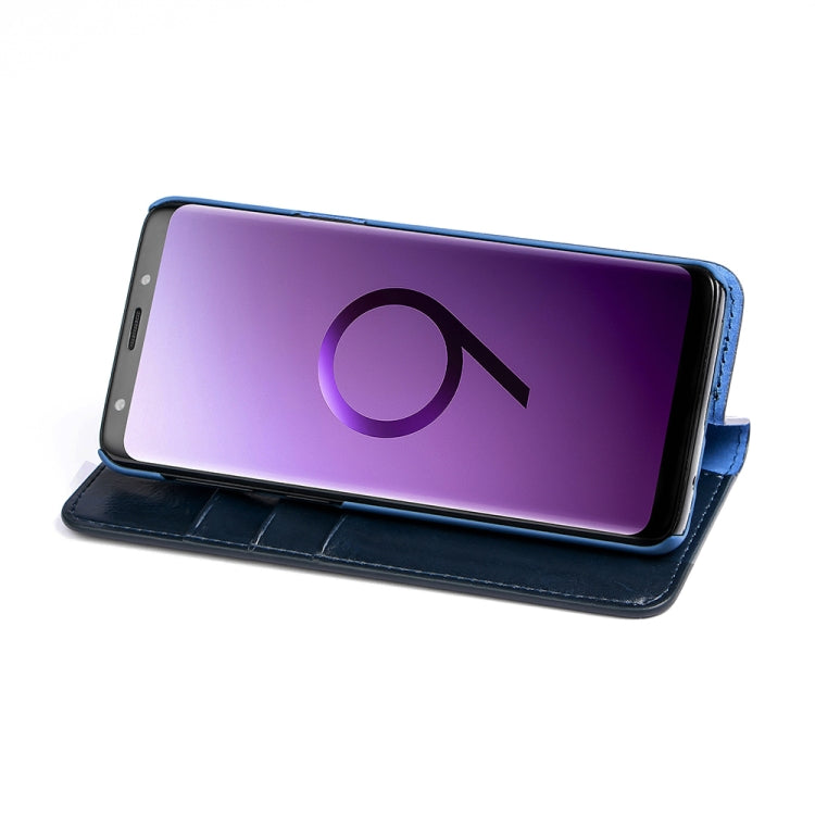 MUSUBO H3 Crazy Horse Texture Horizontal Flip PU Leather Case for Galaxy S9, with Holder & Card Slots & Wallet