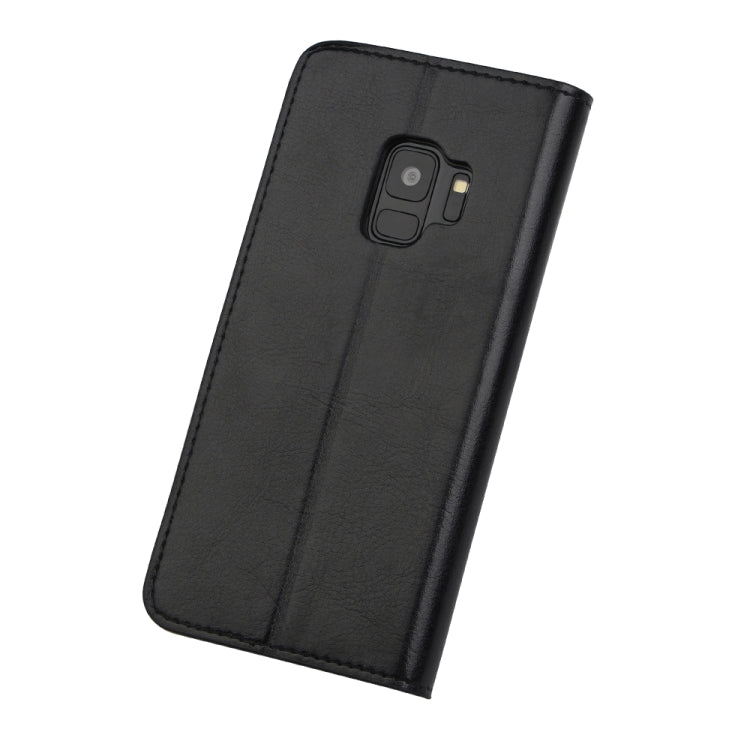 MUSUBO H3 Crazy Horse Texture Horizontal Flip PU Leather Case for Galaxy S9+, with Holder & Card Slots & Wallet