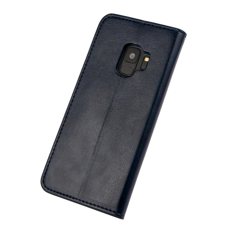 MUSUBO H3 Crazy Horse Texture Horizontal Flip PU Leather Case for Galaxy S9+, with Holder & Card Slots & Wallet