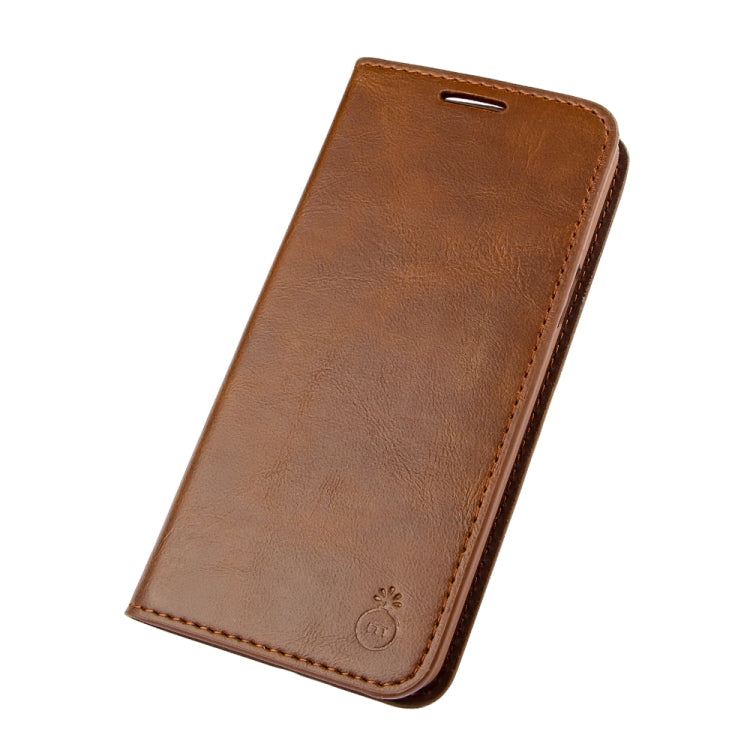 MUSUBO H3 Crazy Horse Texture Horizontal Flip PU Leather Case for Galaxy S9+, with Holder & Card Slots & Wallet