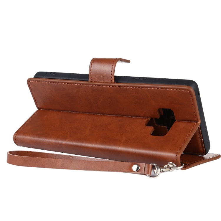 GOOSPERY DETACHABLE DIARY Horizontal Flip Leather Case with Holder & Card Slots & Zipper & Wallet for Galaxy Note 9