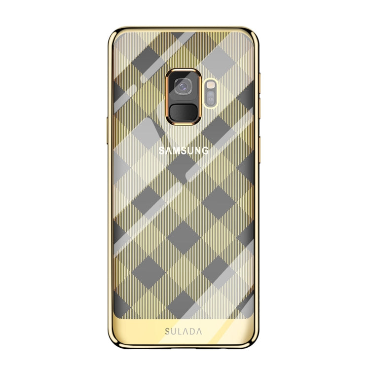 SULADA Plating + Radium Carving TPU Soft Case for Galaxy S9
