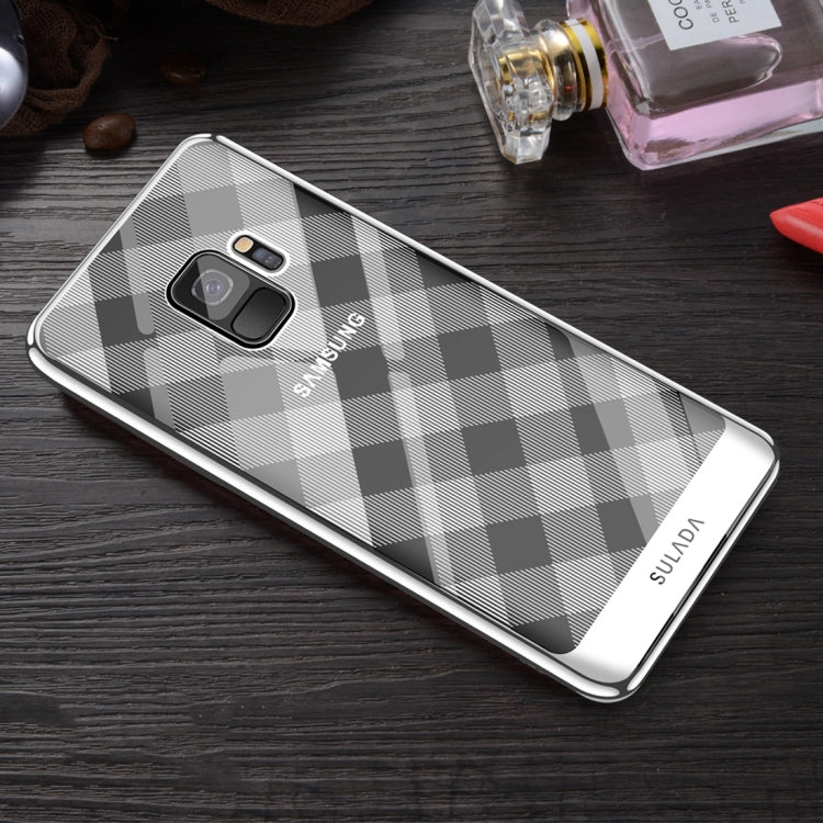 SULADA Plating + Radium Carving TPU Soft Case for Galaxy S9