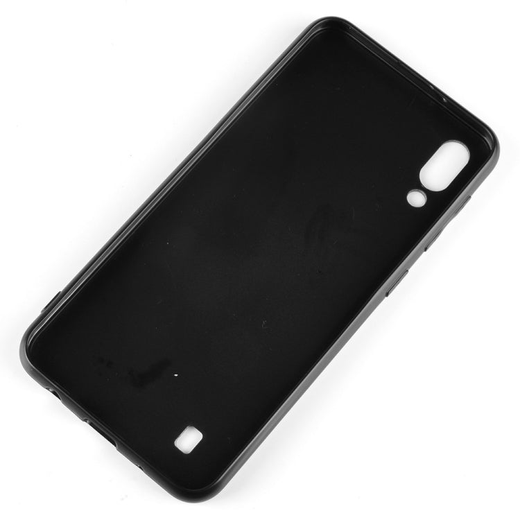 Shockproof Color Matching Denim PC + PU + TPU Case for Galaxy M10