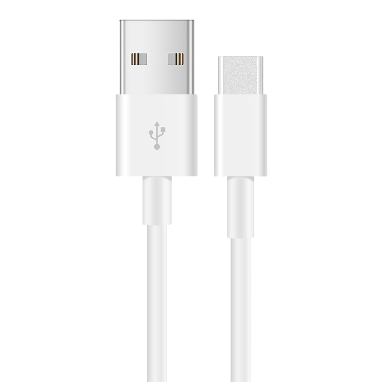 KIVEE KV-CT301 2A Type-C / USB-C to USB TPE Charging Data Cable, Length: 1m (White)