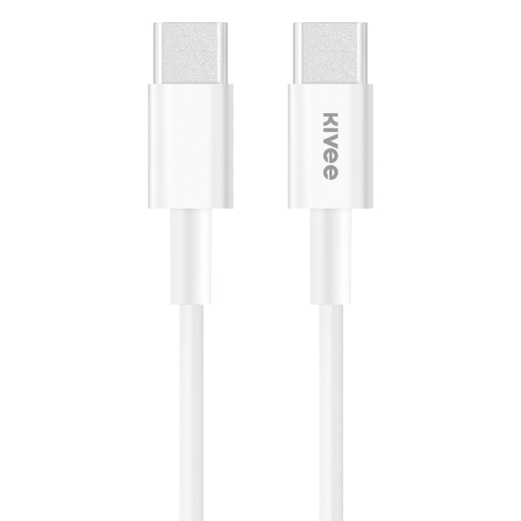 KIVEE KV-CT209 3A Type-C / USB-C to Type-C TPE Charging Data Cable, Length: 1m