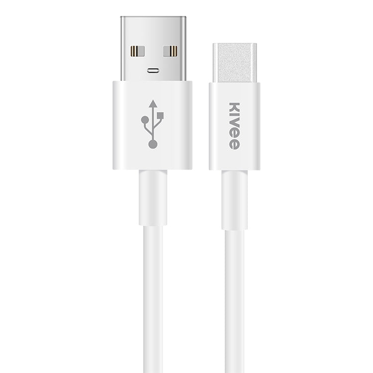 KIVEE KV-CT208 5A USB to Type-C / USB-C TPE Charging Data Cable, Length: 1m