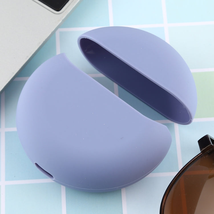 For Huawei FreeBuds 3 Round Liquid Silicone Earphones Protective Case