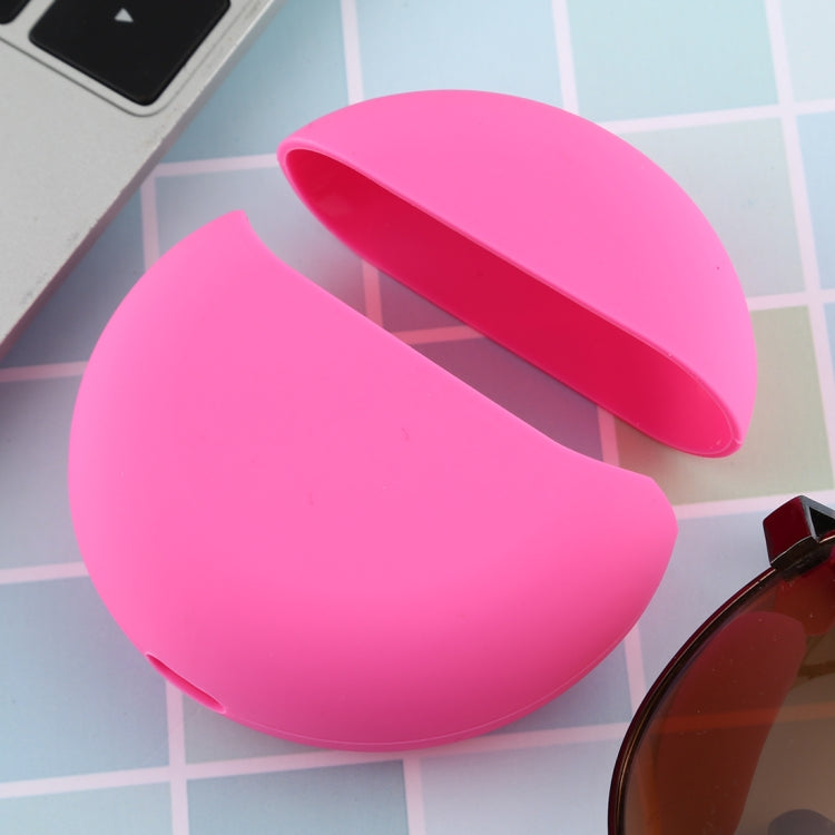 For Huawei FreeBuds 3 Round Liquid Silicone Earphones Protective Case